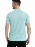 Erkek Triko Kumaş Yakalı Düğmesiz Açık Yaka Fitilli Kısa Kollu Regular Fit Tişört T-shirt - Mint yeşili Somersan Giyim | Kadın, Erkek ve Çocuk Moda