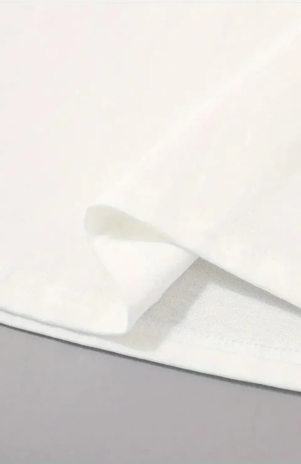 20/1 Penye Compack Sarj %1 Baskılı Oversize Bisiklet Yaka Kısa Kol Yazlık T-shirt - Beyaz