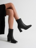 Kadın Siyah Topuklu Bot TR08MK02A Somersan Giyim | Kadın, Erkek ve Çocuk Moda