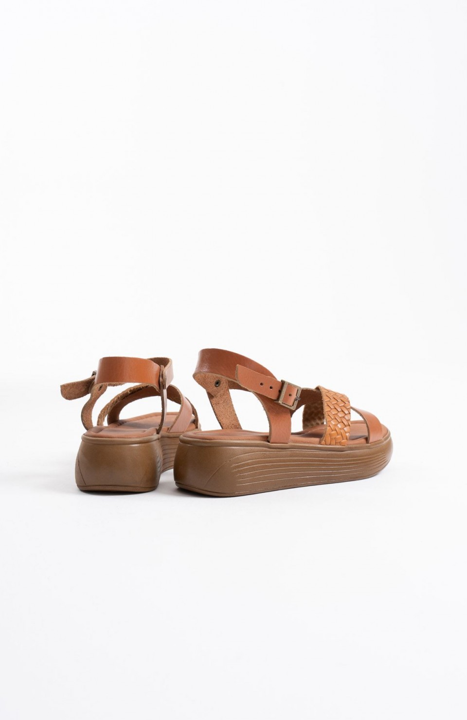 Taba Hakiki Deri Sandalet TR31MY58B Somersan Giyim | Kadın, Erkek ve Çocuk Moda