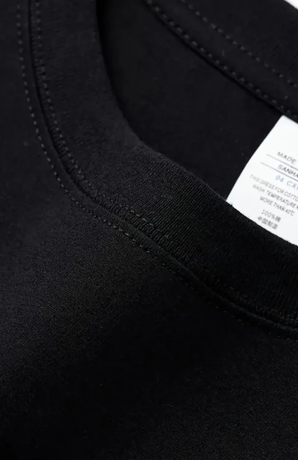 Geniş Kesim Pamuklu Tişört - 