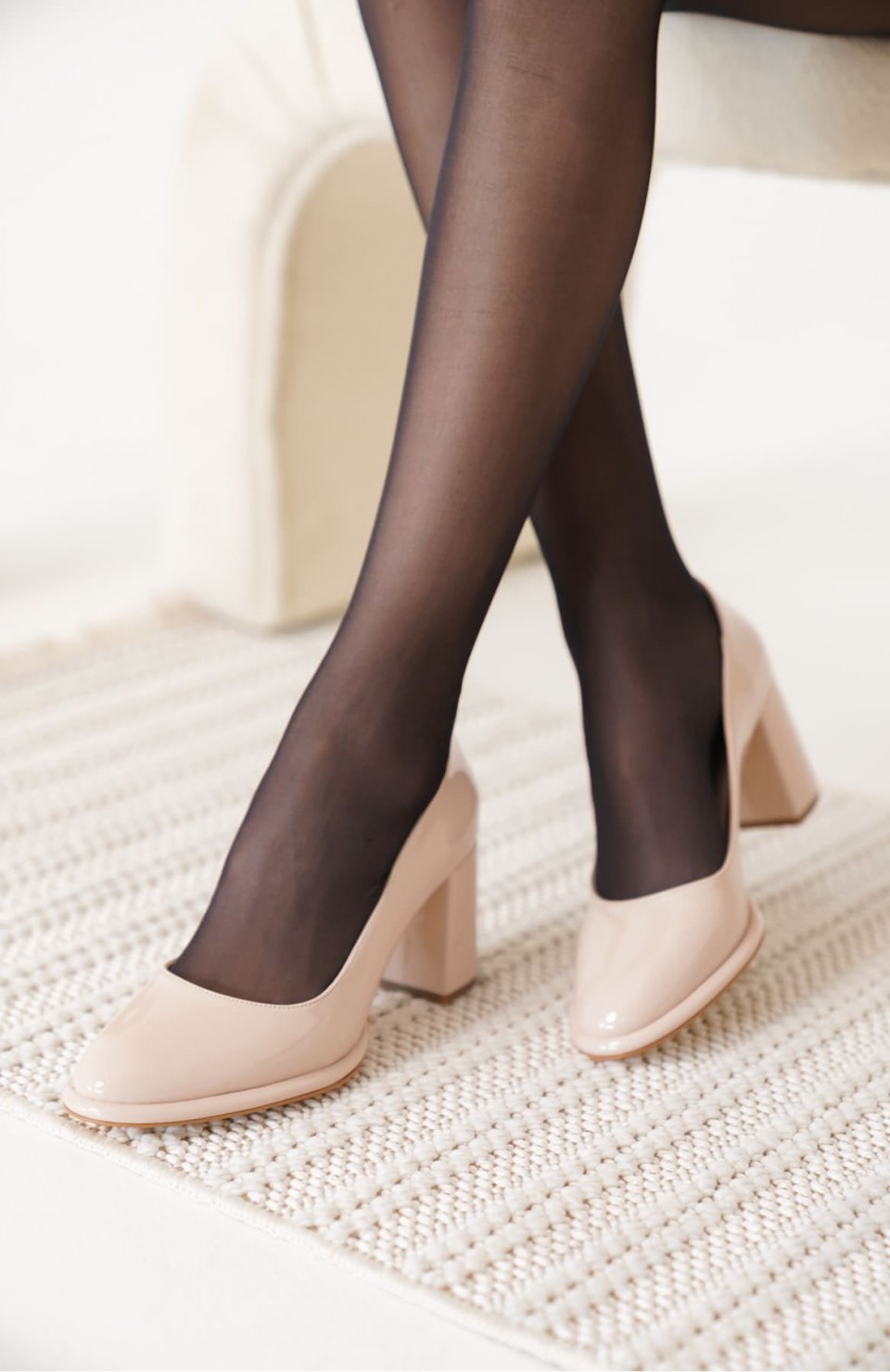 Bej Rugan Kadın Topuklu Ayakkabı TR18MS11C Somersan Giyim | Kadın, Erkek ve Çocuk Moda