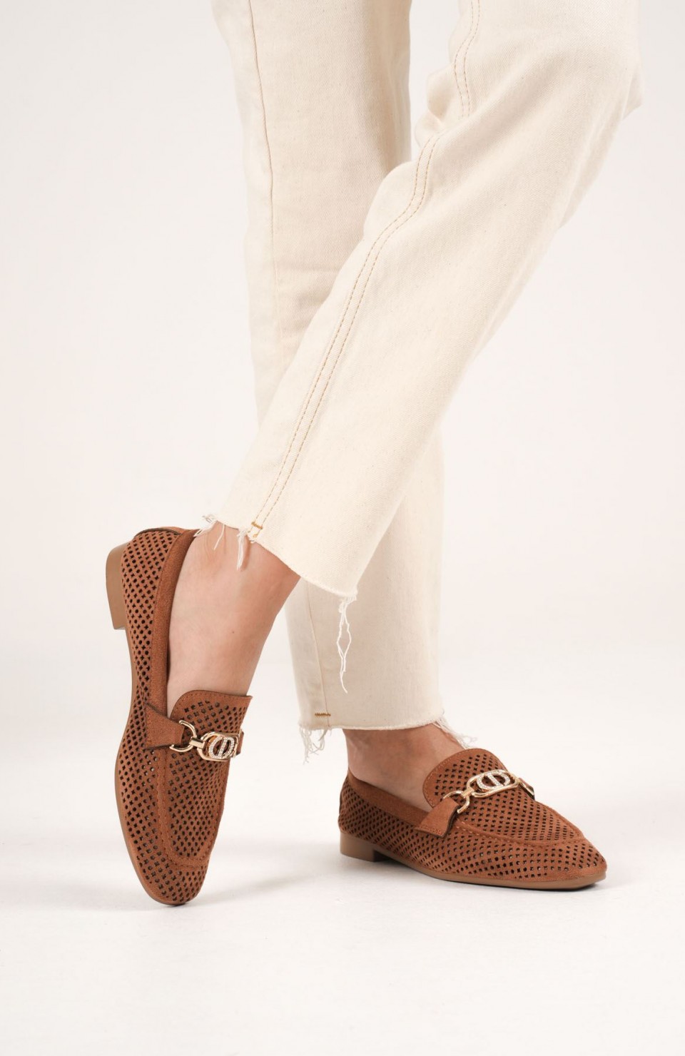 Kadın Süet Taba Günlük Ayakkabı TR27MS02C Somersan Giyim | Kadın, Erkek ve Çocuk Moda