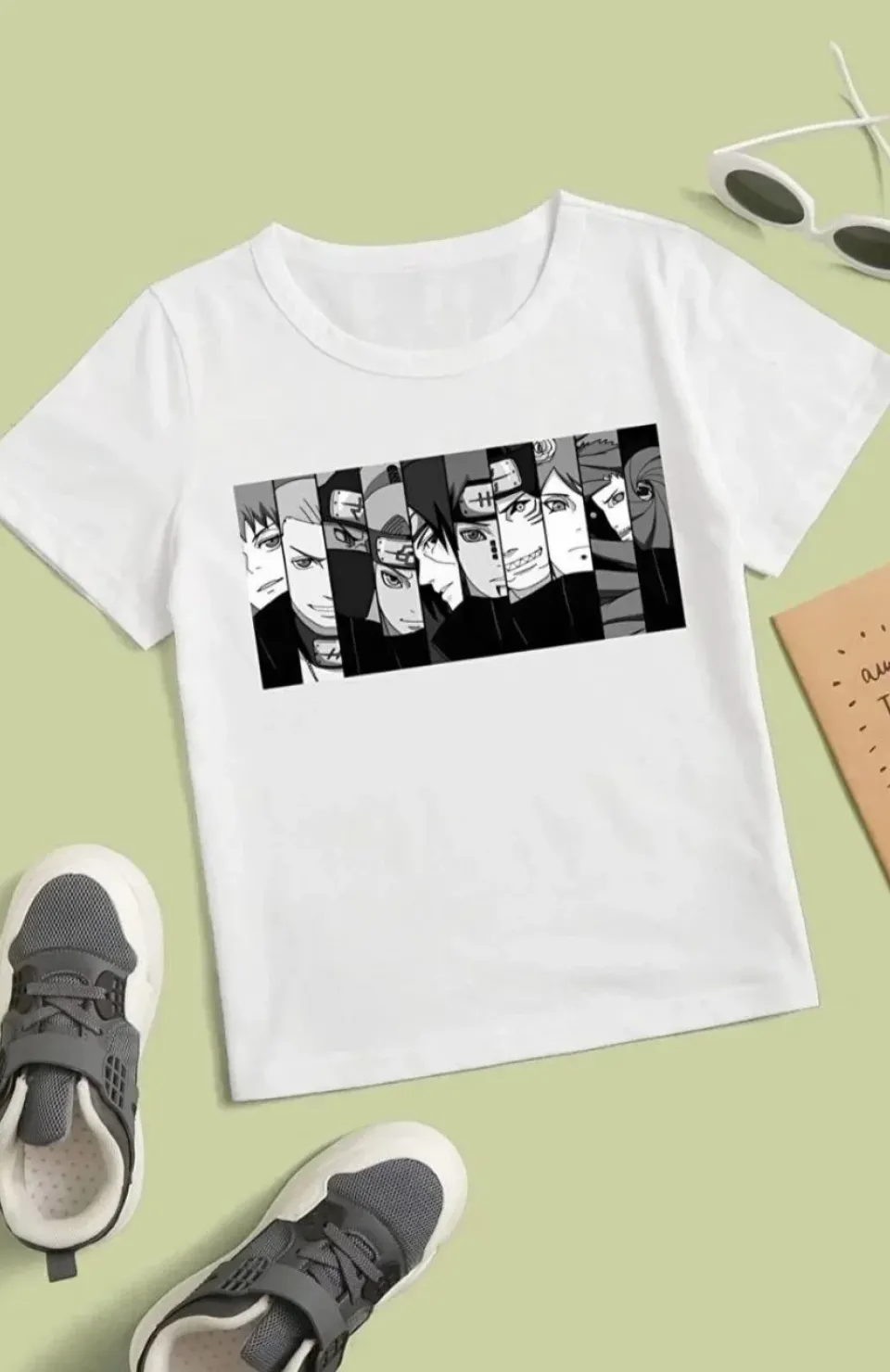 Çocuk Unisex Baskılı T-Shirt - Beyaz Somersan Giyim | Kadın, Erkek ve Çocuk Moda