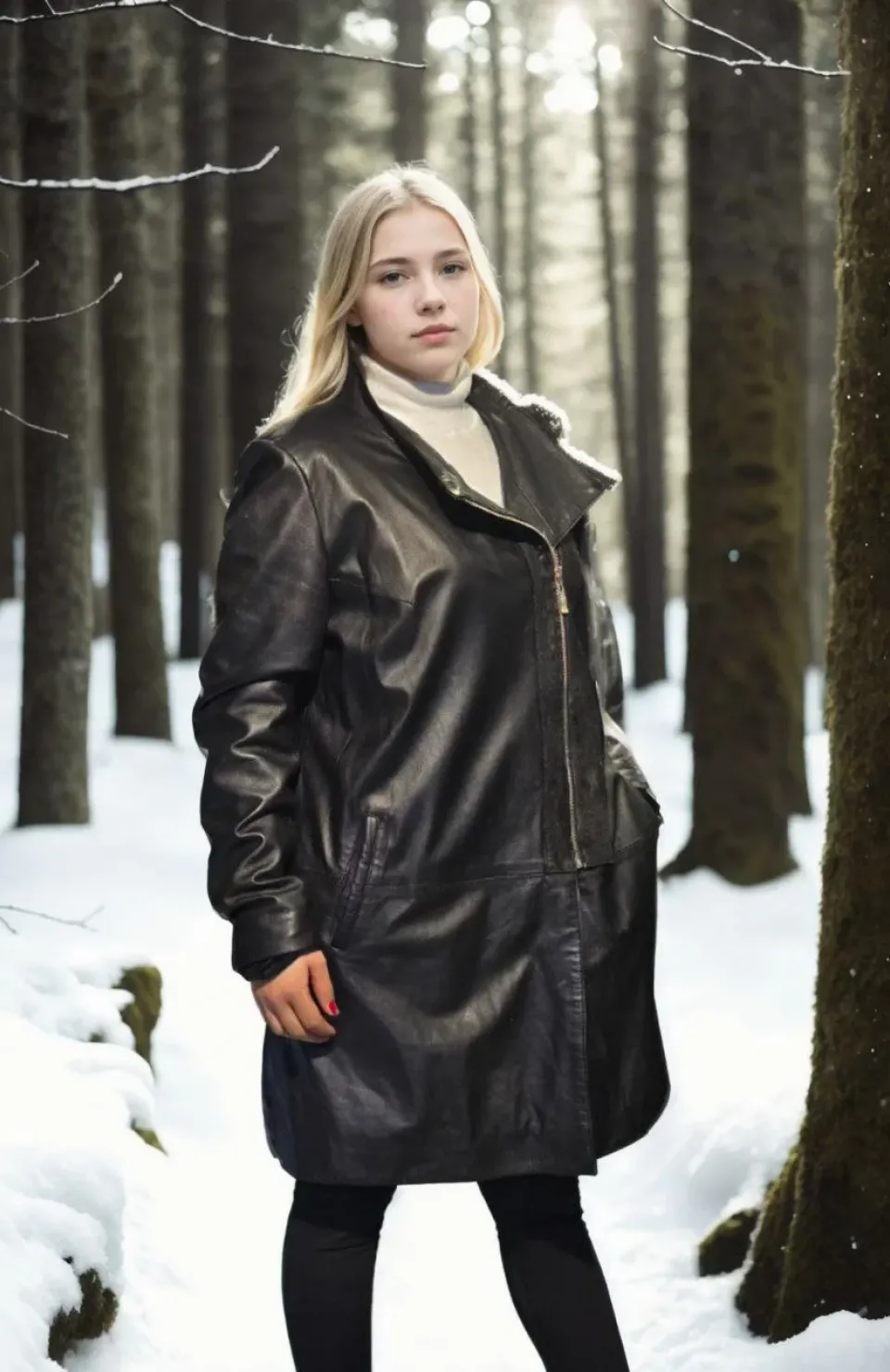 Kadın Uzun Kollu Hakiki Deri Ceket - Siyah Somersan Giyim | Kadın, Erkek ve Çocuk Moda