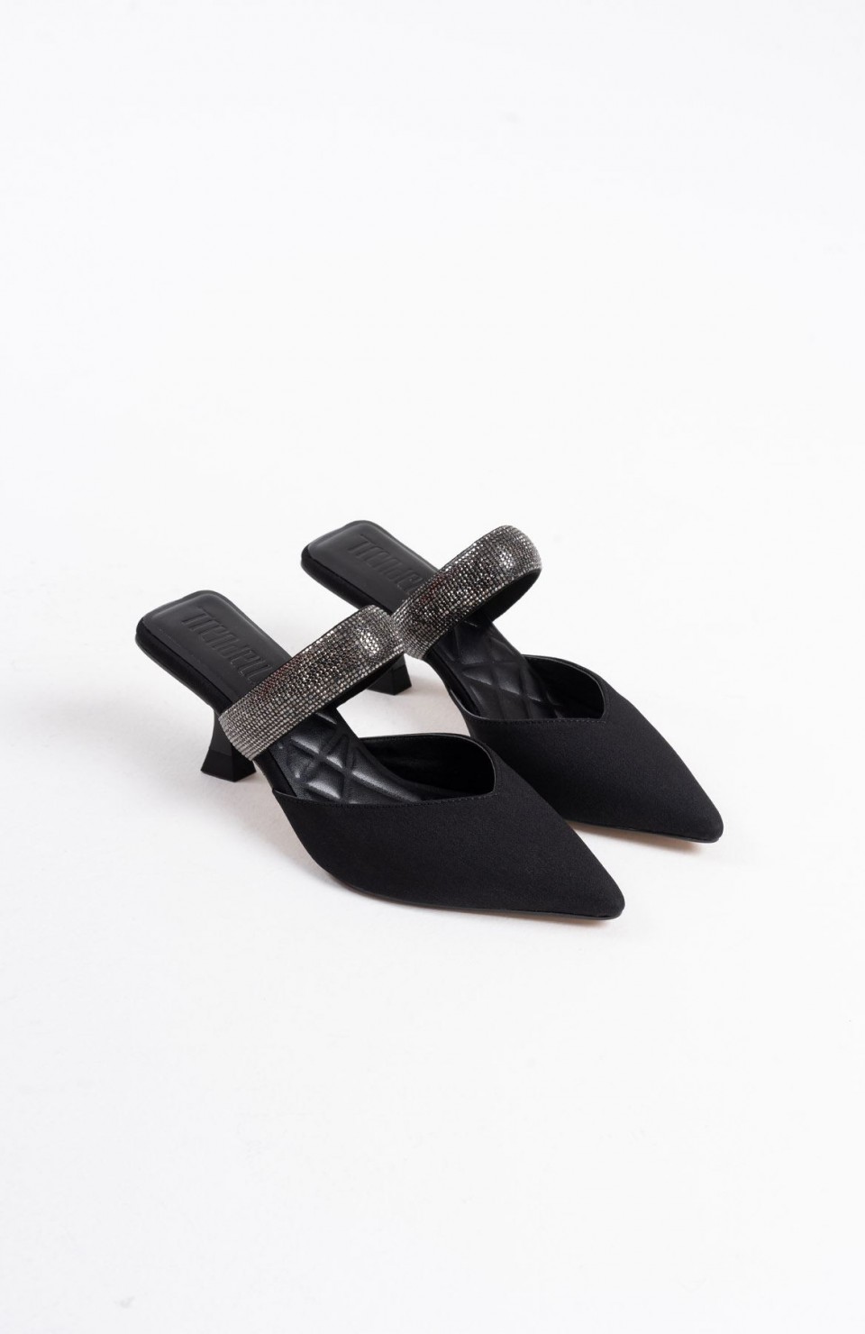 Topuklu Siyah Kadın Terlik TR08MS13A Somersan Giyim | Kadın, Erkek ve Çocuk Moda