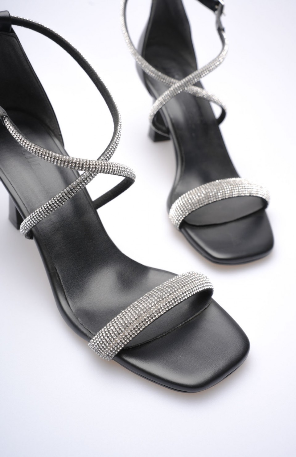 Siyah Kadın Topuklu Sandalet TR12MY03A Somersan Giyim | Kadın, Erkek ve Çocuk Moda