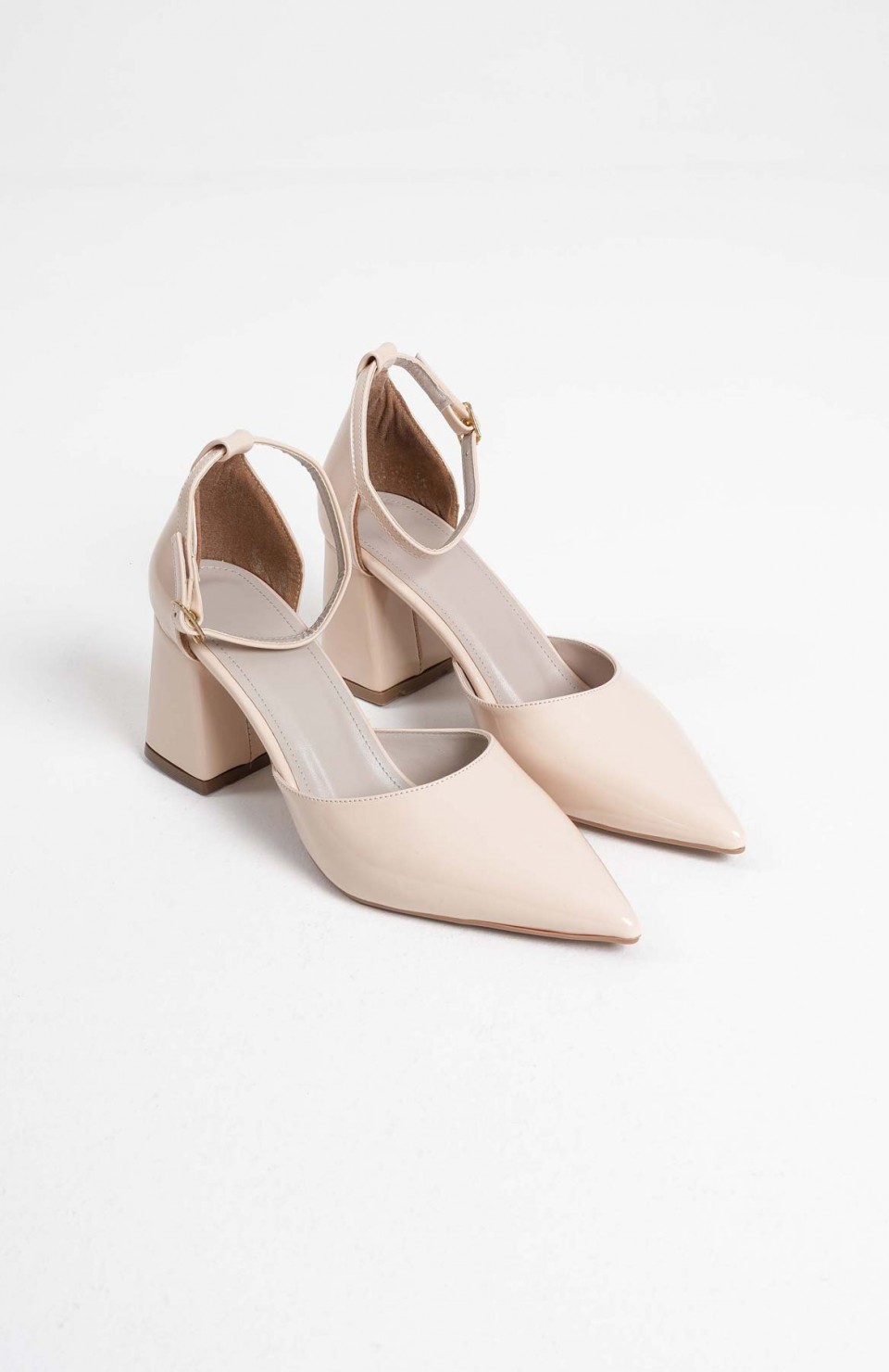 Bej Rugan Kadın Topuklu Ayakkabı TR08MS11B Somersan Giyim | Kadın, Erkek ve Çocuk Moda