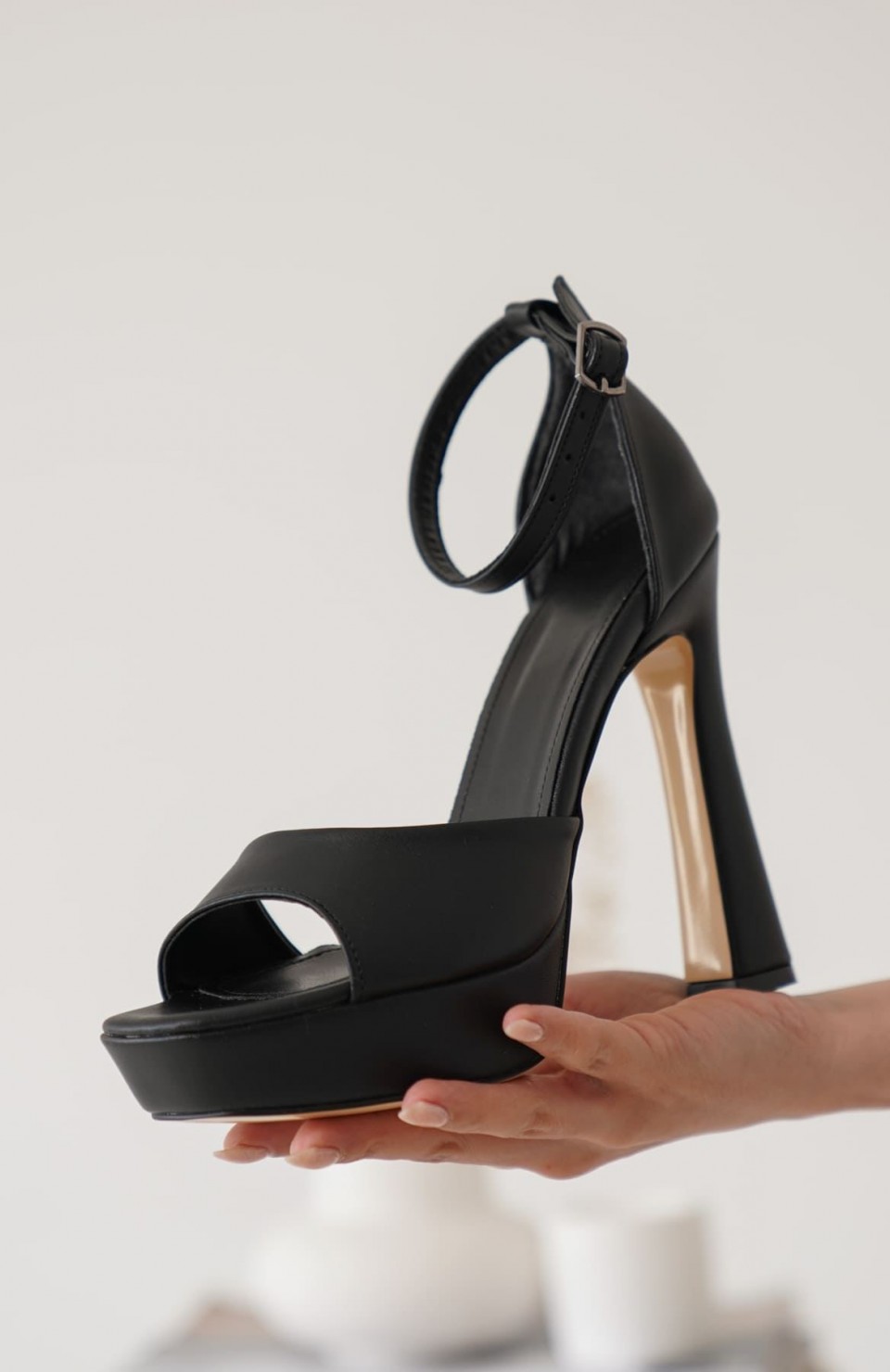 Kadın Siyah Topuklu Ayakkabı TR10MY01A Somersan Giyim | Kadın, Erkek ve Çocuk Moda