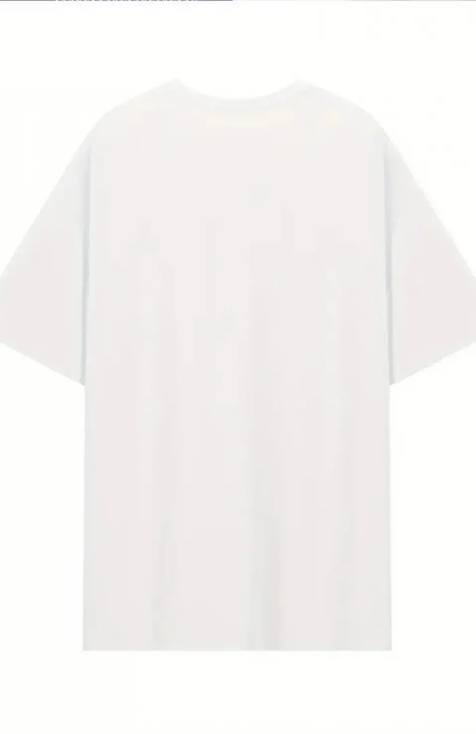 [Günlük T-Shirt] Hafif Kadın Günlük T-Shirt | Bol Kesim, Kısa Kollu, Yuvarlak Yaka, Eğlenceli Karikatür Ayı ve 