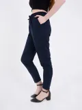 Kadın Tam Kalıp Basic Eşofman Pantolon - Lacivert