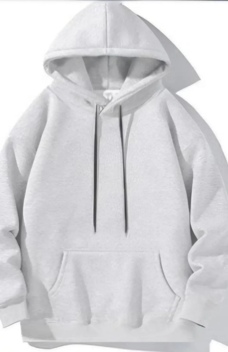Kadın Uzun Kol Kapşonlu Basic Sweatshirt hoodie - Gri Somersan Giyim | Kadın, Erkek ve Çocuk Moda