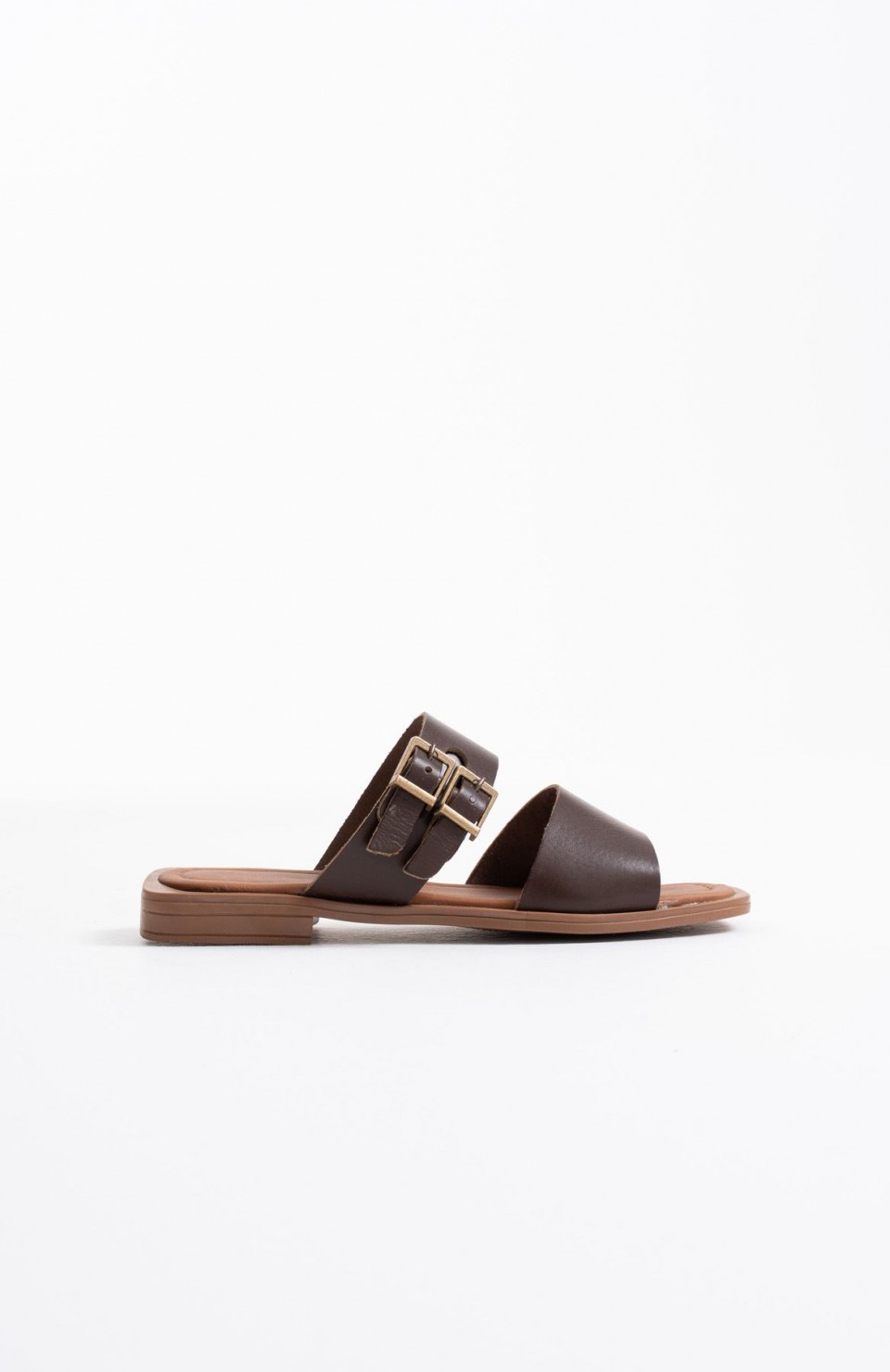 Acı Kahve Hakiki Deri Terlik TR31MY33D Somersan Giyim | Kadın, Erkek ve Çocuk Moda