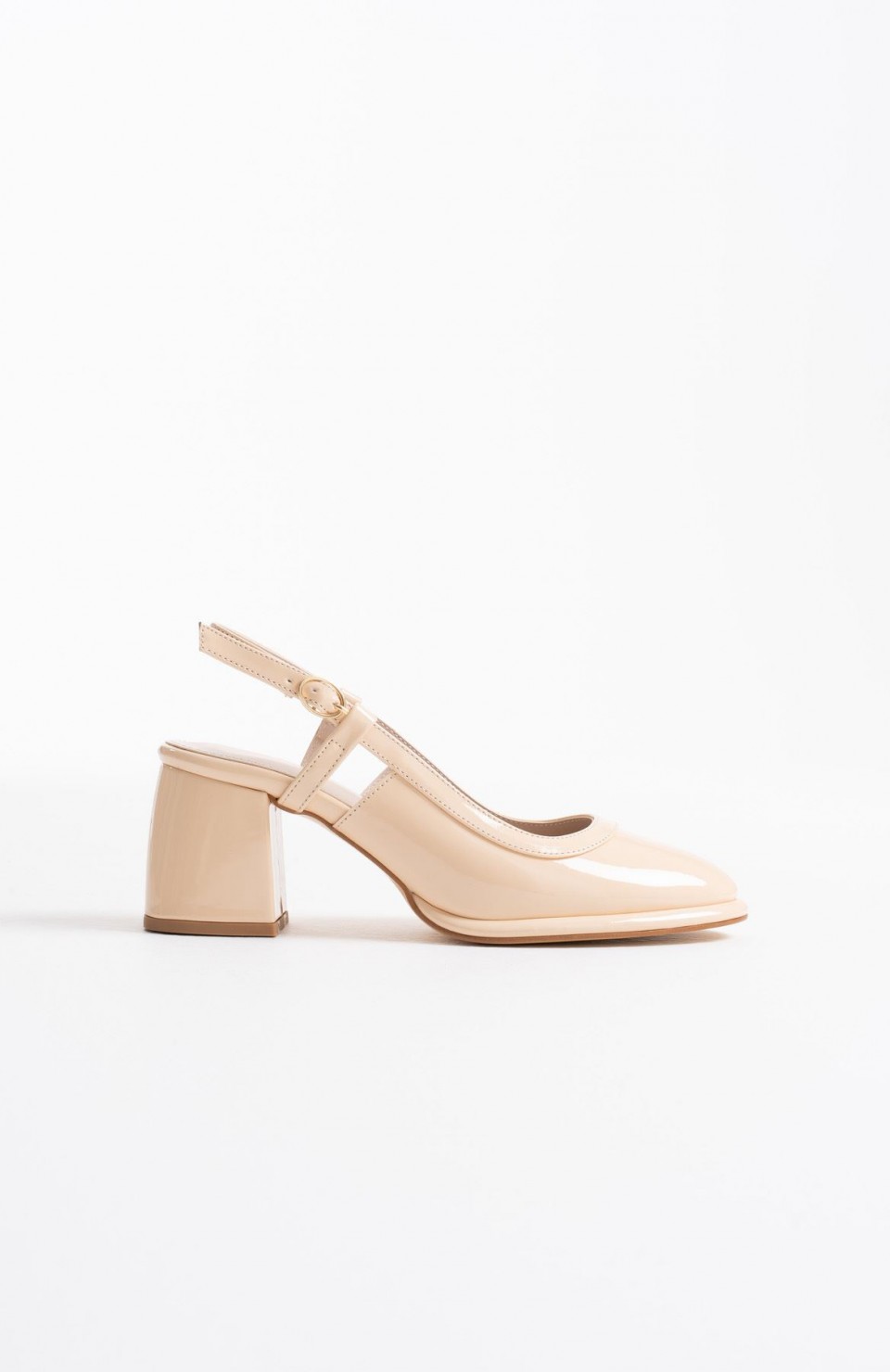 Açık Sarı Rugan Kadın Topuklu Ayakkabı TR18MS17B Somersan Giyim | Kadın, Erkek ve Çocuk Moda