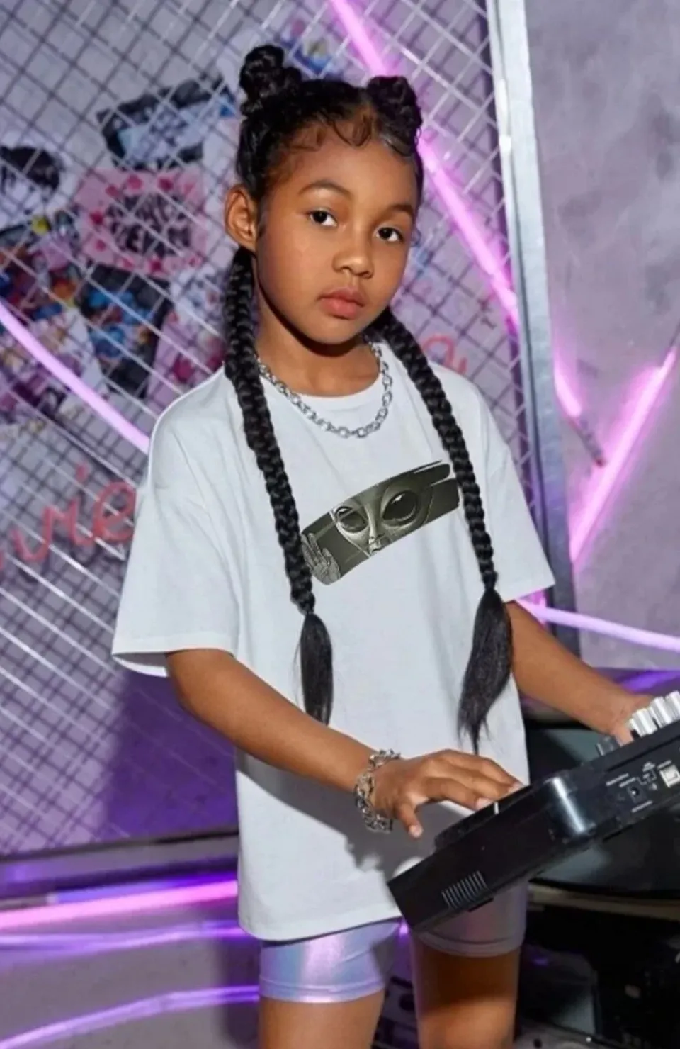 Çocuk Unisex Baskılı T-Shirt - Beyaz Somersan Giyim | Kadın, Erkek ve Çocuk Moda