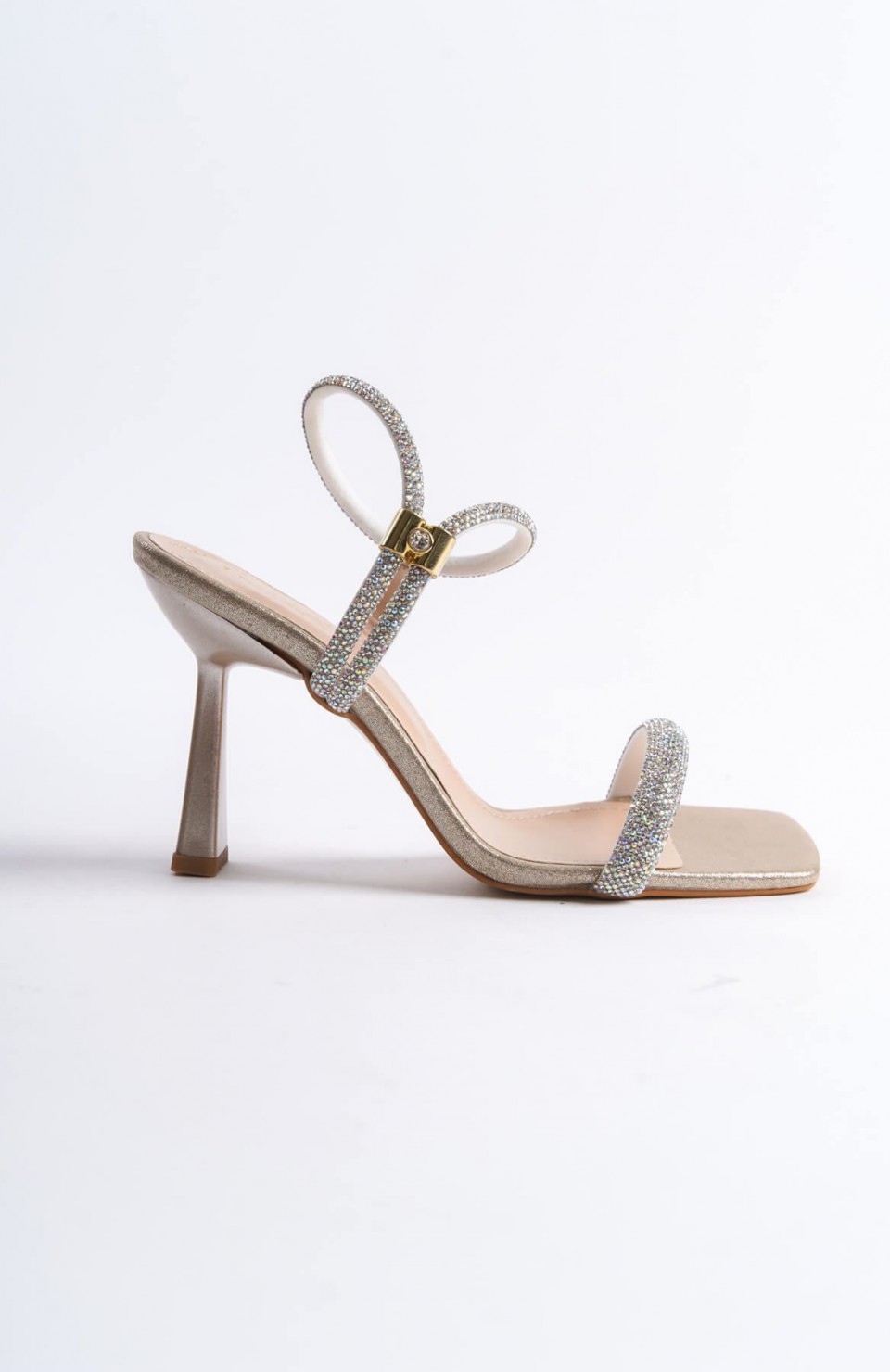 Altın Taşlı Kadın Topuklu Sandalet TR29MY03B Somersan Giyim | Kadın, Erkek ve Çocuk Moda