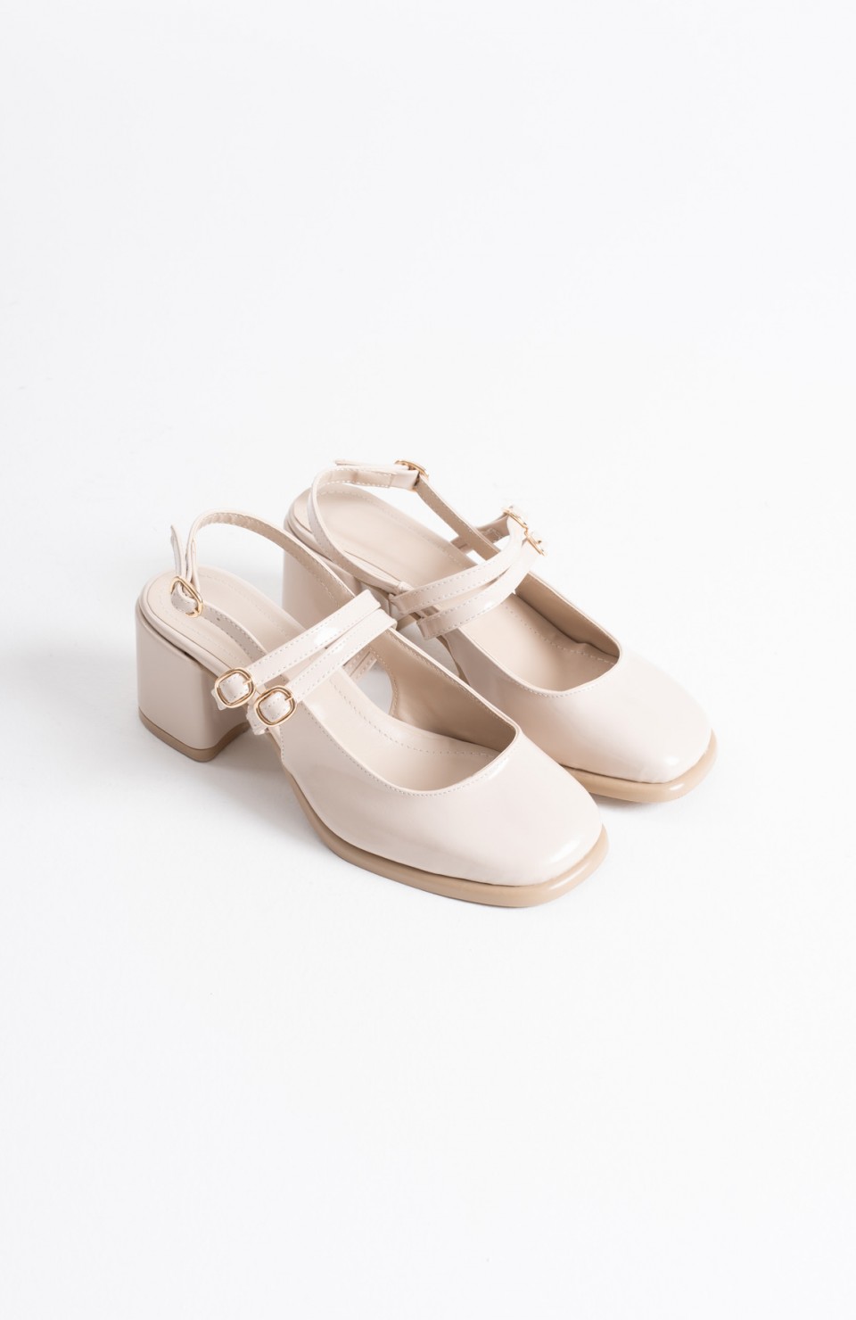 Bej Rugan Kadın Topuklu Ayakkabı TR02MS03B Somersan Giyim | Kadın, Erkek ve Çocuk Moda