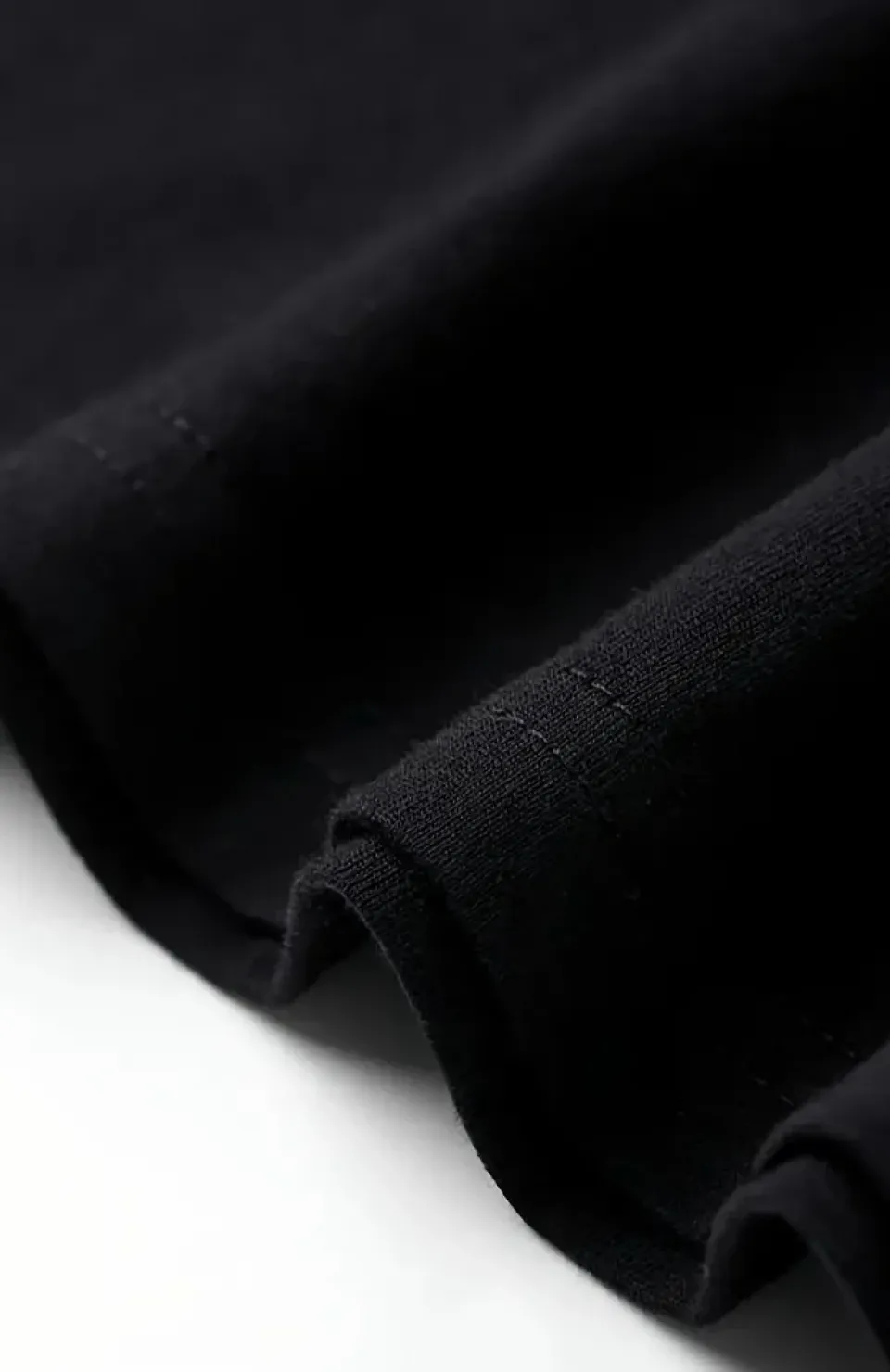 AICG Ön Arka Baskılı Bisiklet Yaka Kadın Oversize Bisiklet Yaka T-shirt - Siyah