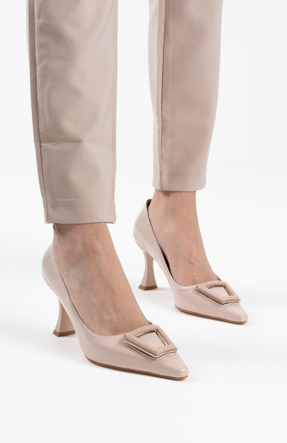 Kadın Bej Rugan Ayakkabı TR08MS09B Somersan Giyim | Kadın, Erkek ve Çocuk Moda