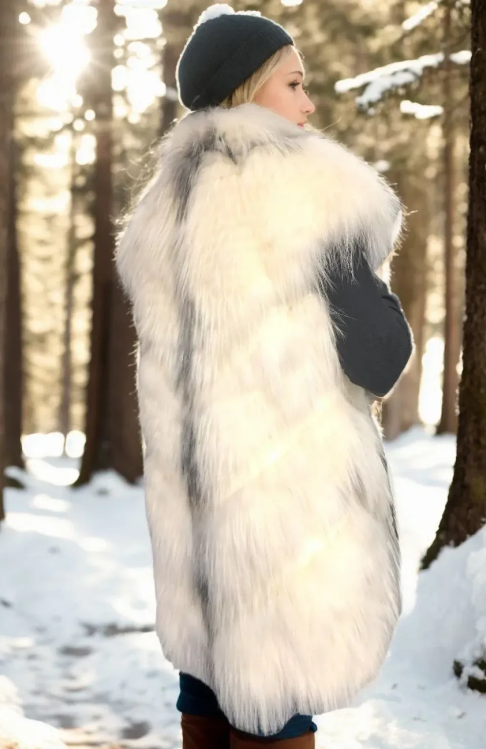 Kadın Hakiki Deri ve Kürk - Bej