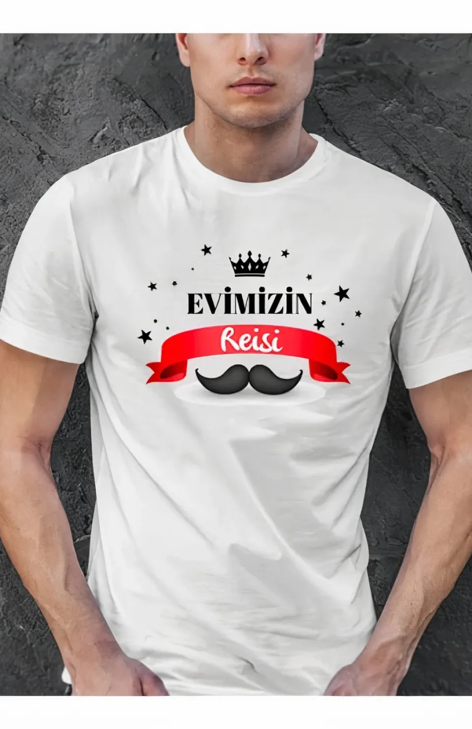 Babalar Günü Baskılı T-shirt - Beyaz Somersan Giyim | Kadın, Erkek ve Çocuk Moda