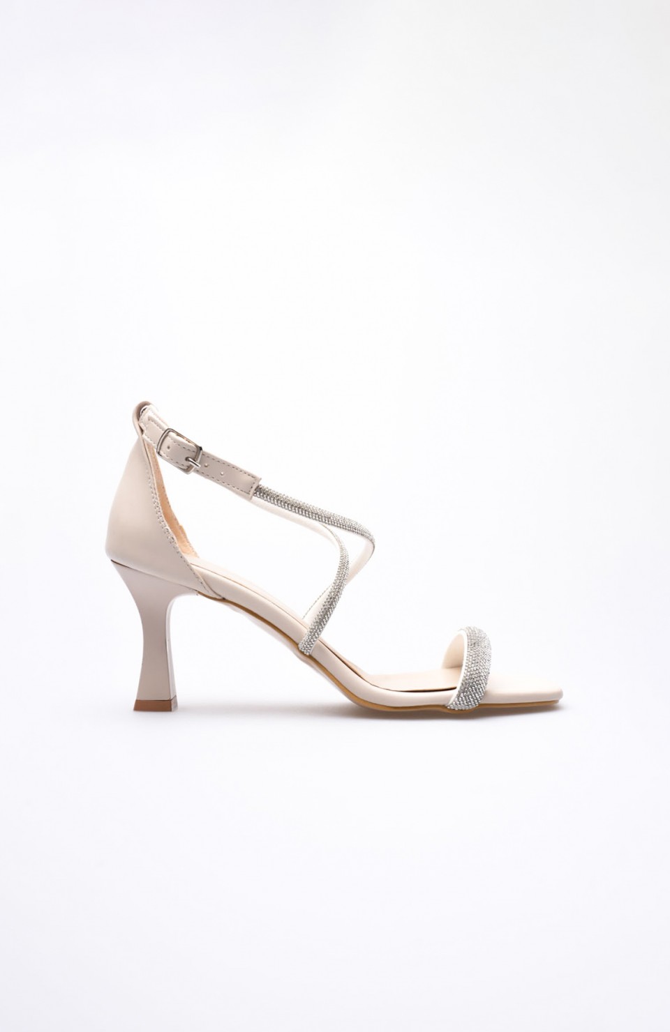 Bej Kadın Topuklu Sandalet TR12MY03C Somersan Giyim | Kadın, Erkek ve Çocuk Moda