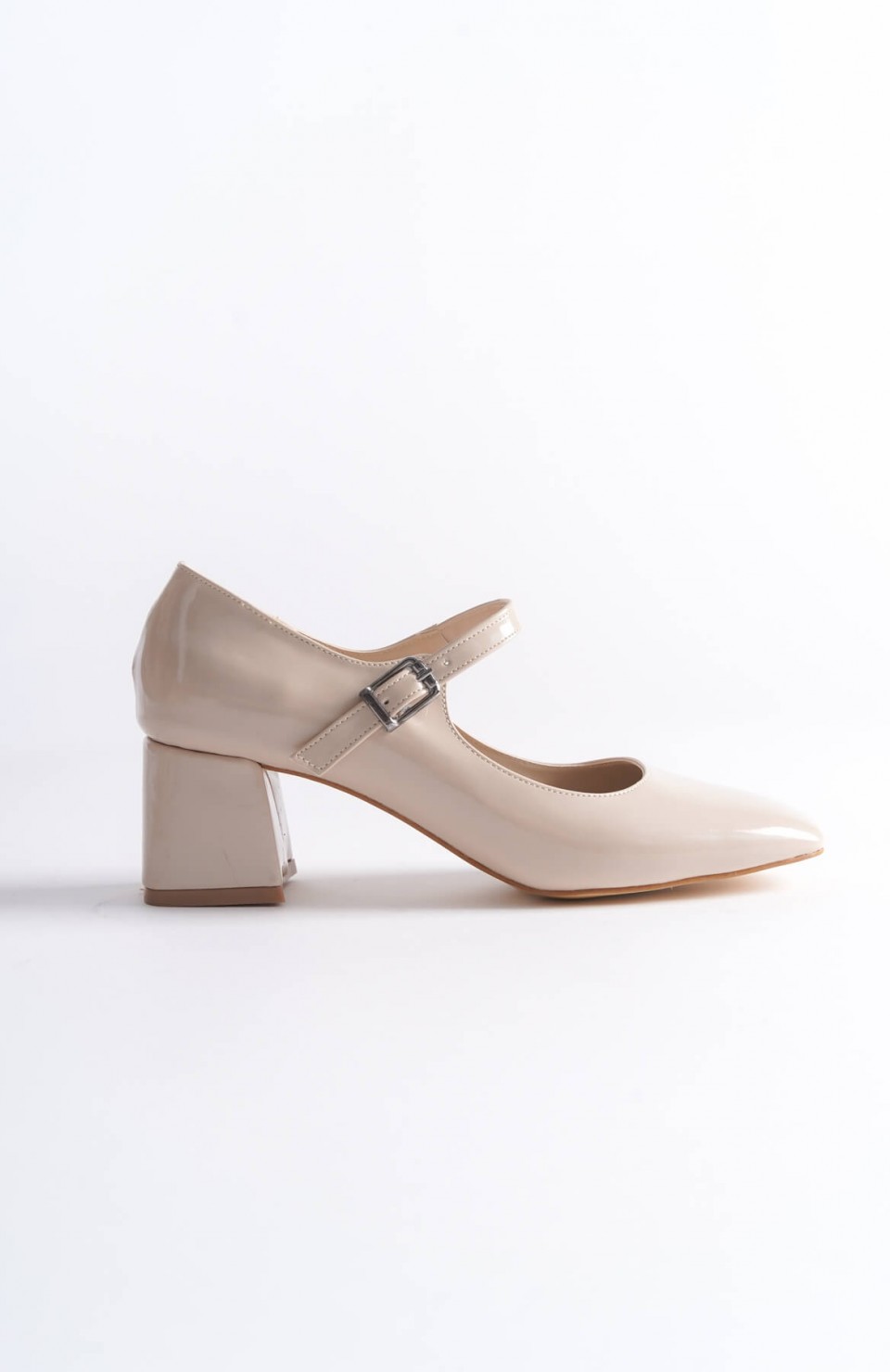 Bej Rugan Topuklu Kadın Ayakkabı TR16MS01B Somersan Giyim | Kadın, Erkek ve Çocuk Moda