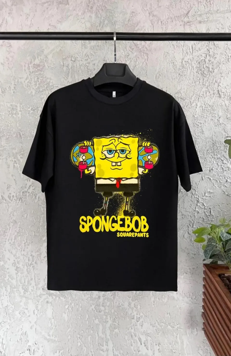 Bisiklet Yaka Kısa Kol Çocuk Baskılı T-Shirt - Siyah Somersan Giyim | Kadın, Erkek ve Çocuk Moda