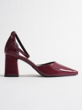 Bordo Rugan Kadın Topuklu Ayakkabı TR08MS11H Somersan Giyim | Kadın, Erkek ve Çocuk Moda