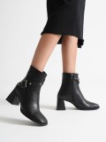 Kadın Siyah Topuklu Bot TR08MK25A Somersan Giyim | Kadın, Erkek ve Çocuk Moda