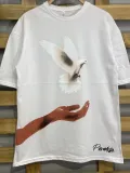 Kadın Dijital Baskılı T-Shirt - Beyaz Somersan Giyim | Kadın, Erkek ve Çocuk Moda