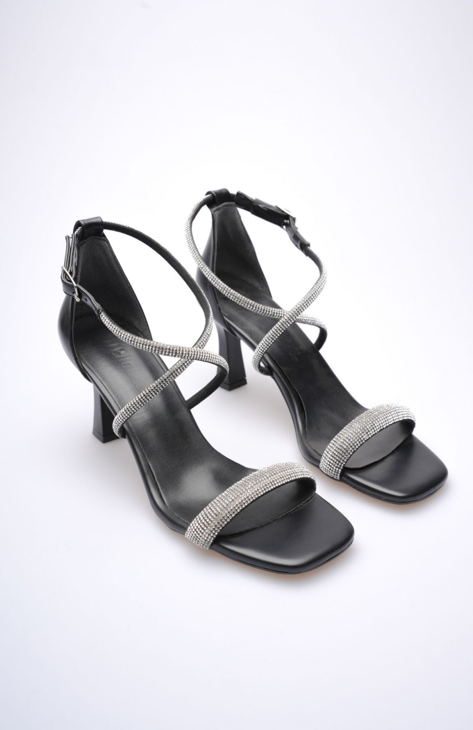 Siyah Kadın Topuklu Sandalet TR12MY03A Somersan Giyim | Kadın, Erkek ve Çocuk Moda