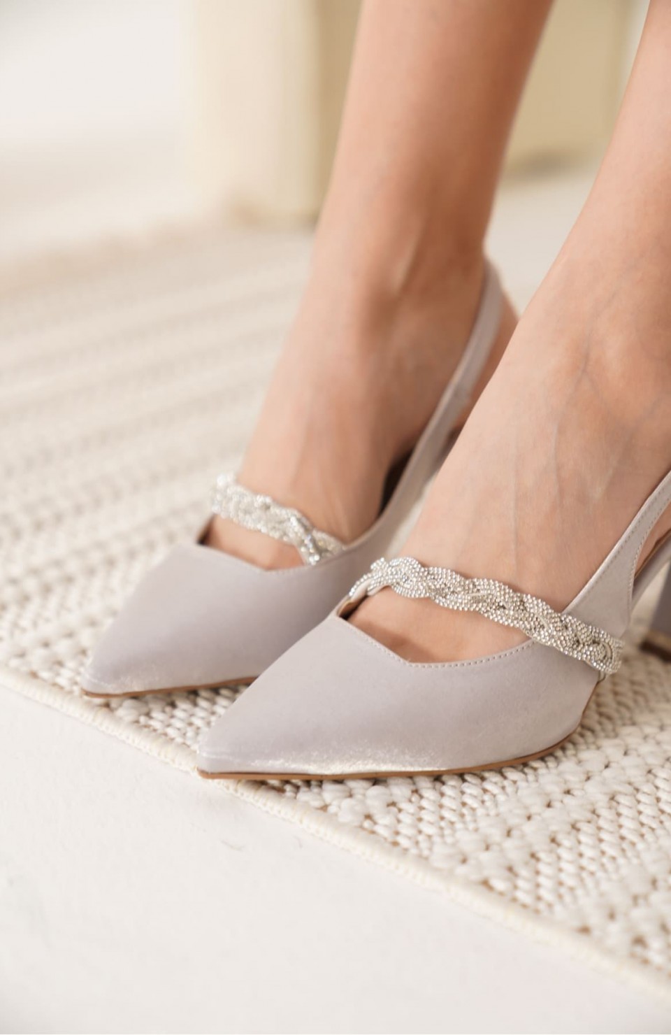 Gümüş Kadın Topuklu Ayakkabı TR08MS36C Somersan Giyim | Kadın, Erkek ve Çocuk Moda