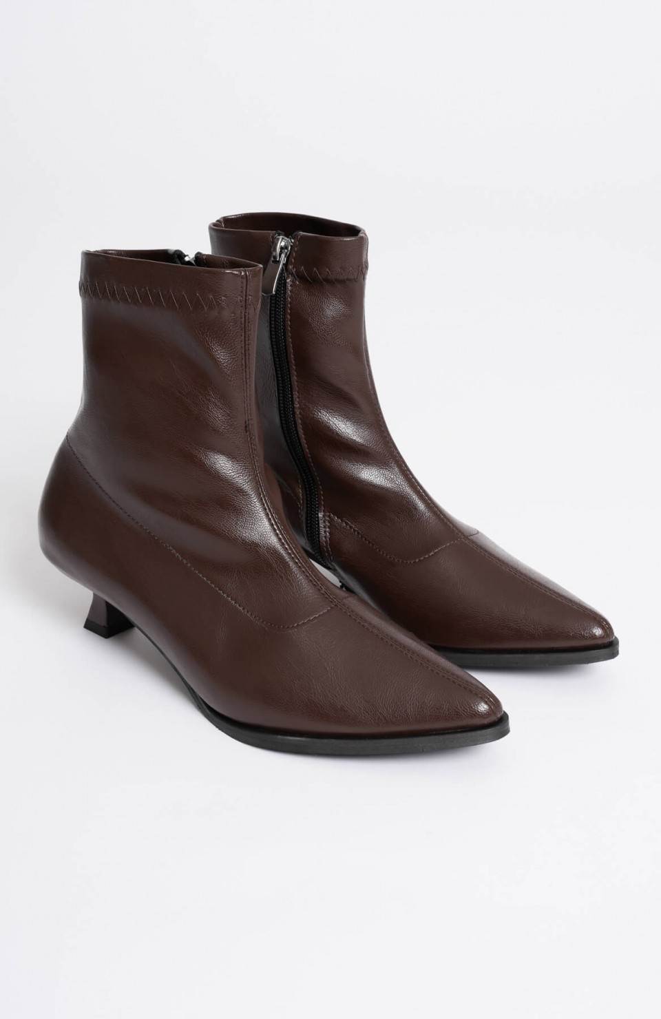 Kadın Acı Kahve Topuklu Bot TR23MK01B Somersan Giyim | Kadın, Erkek ve Çocuk Moda