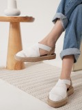 Kadın Beyaz Espadril Ayakkabı TR19MY01B Somersan Giyim | Kadın, Erkek ve Çocuk Moda