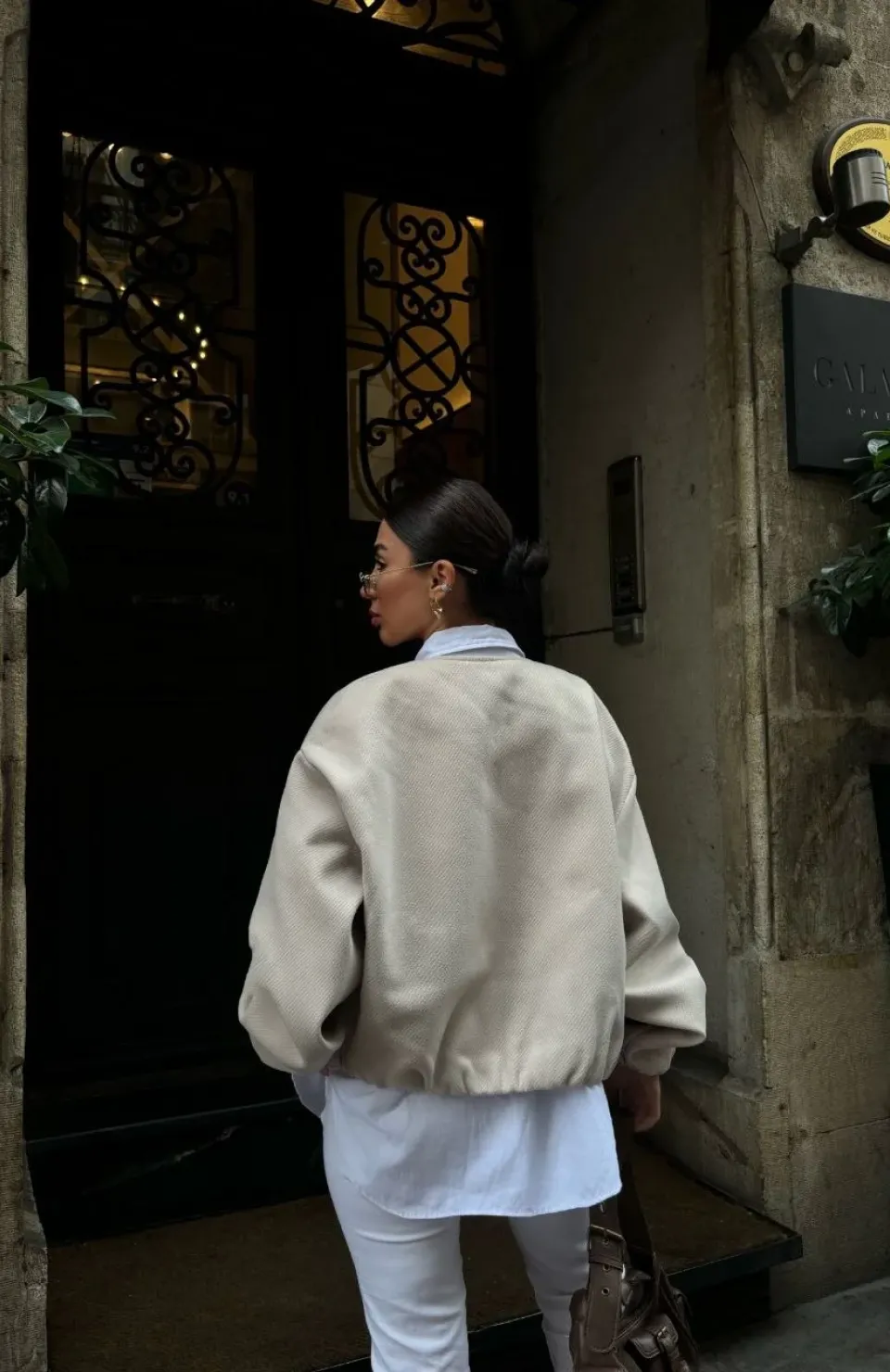 Kaşe Kaşmir Fermuarlı CEKET - Bej