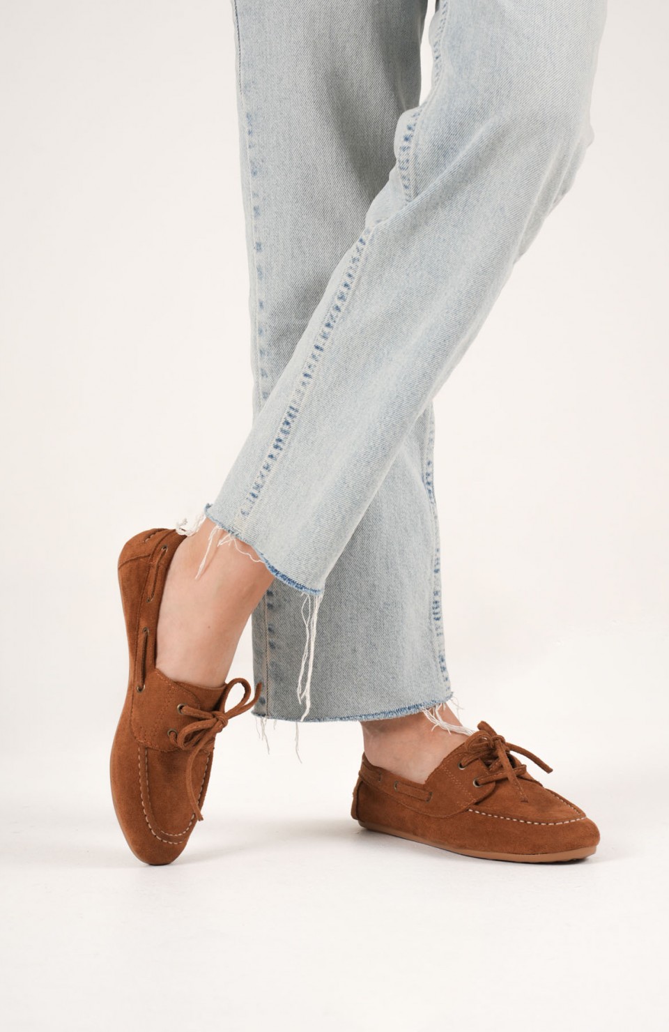 Kadın Taba Günlük Süet Ayakkabı TR27MS06C Somersan Giyim | Kadın, Erkek ve Çocuk Moda