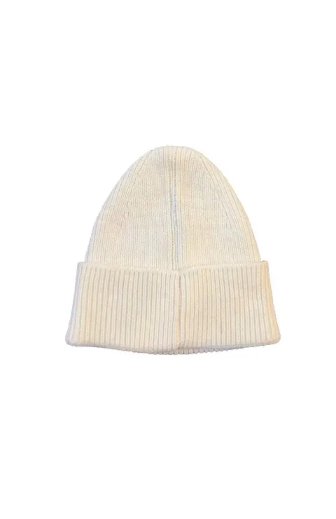 Çocuk Dokuma Triko Bere - Bej