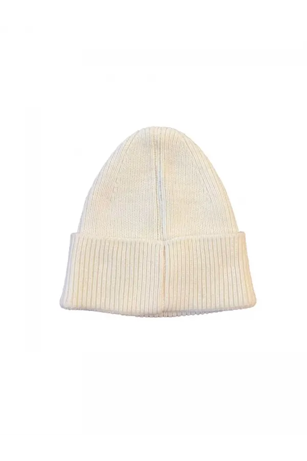 Çocuk Dokuma Triko Bere - Bej