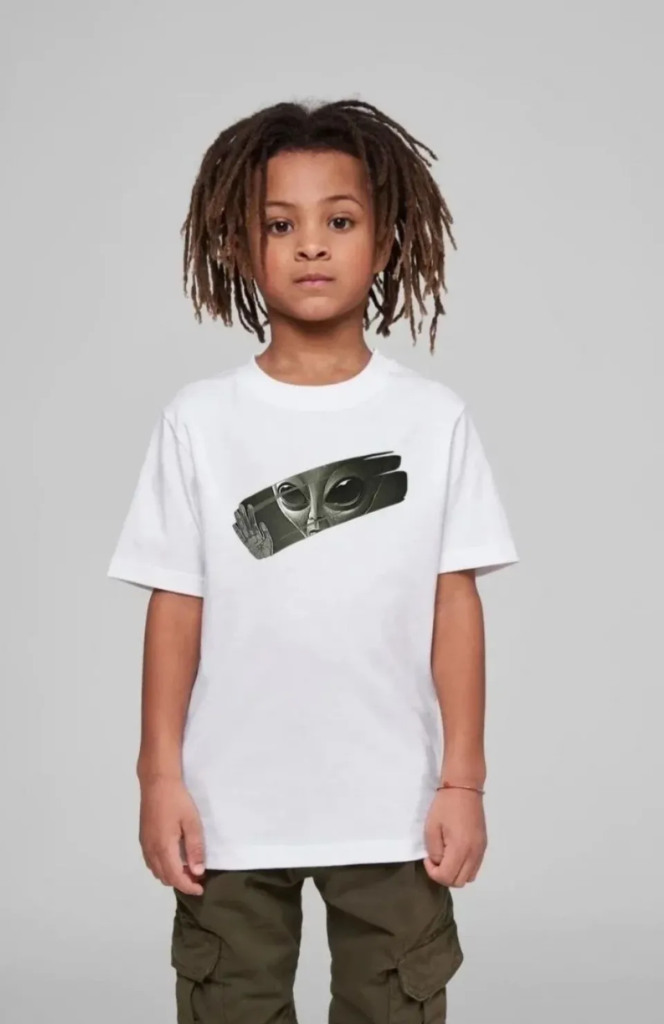 Çocuk Unisex Baskılı T-Shirt - Beyaz Somersan Giyim | Kadın, Erkek ve Çocuk Moda