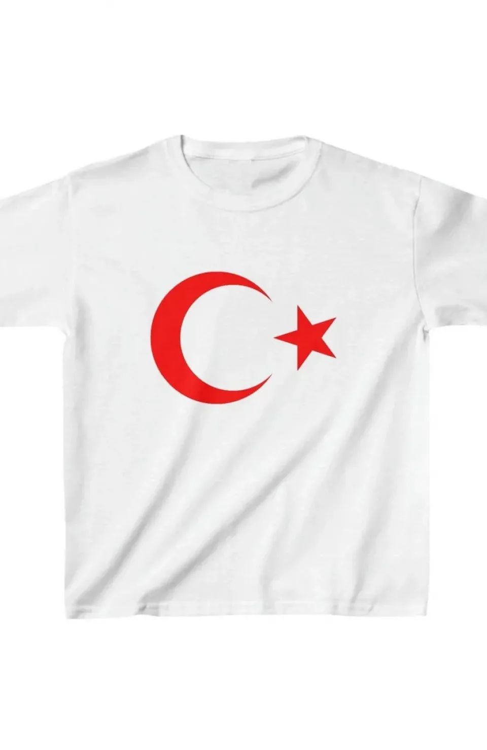 Çocuk Unisex Baskılı T-Shirt - Beyaz Somersan Giyim | Kadın, Erkek ve Çocuk Moda