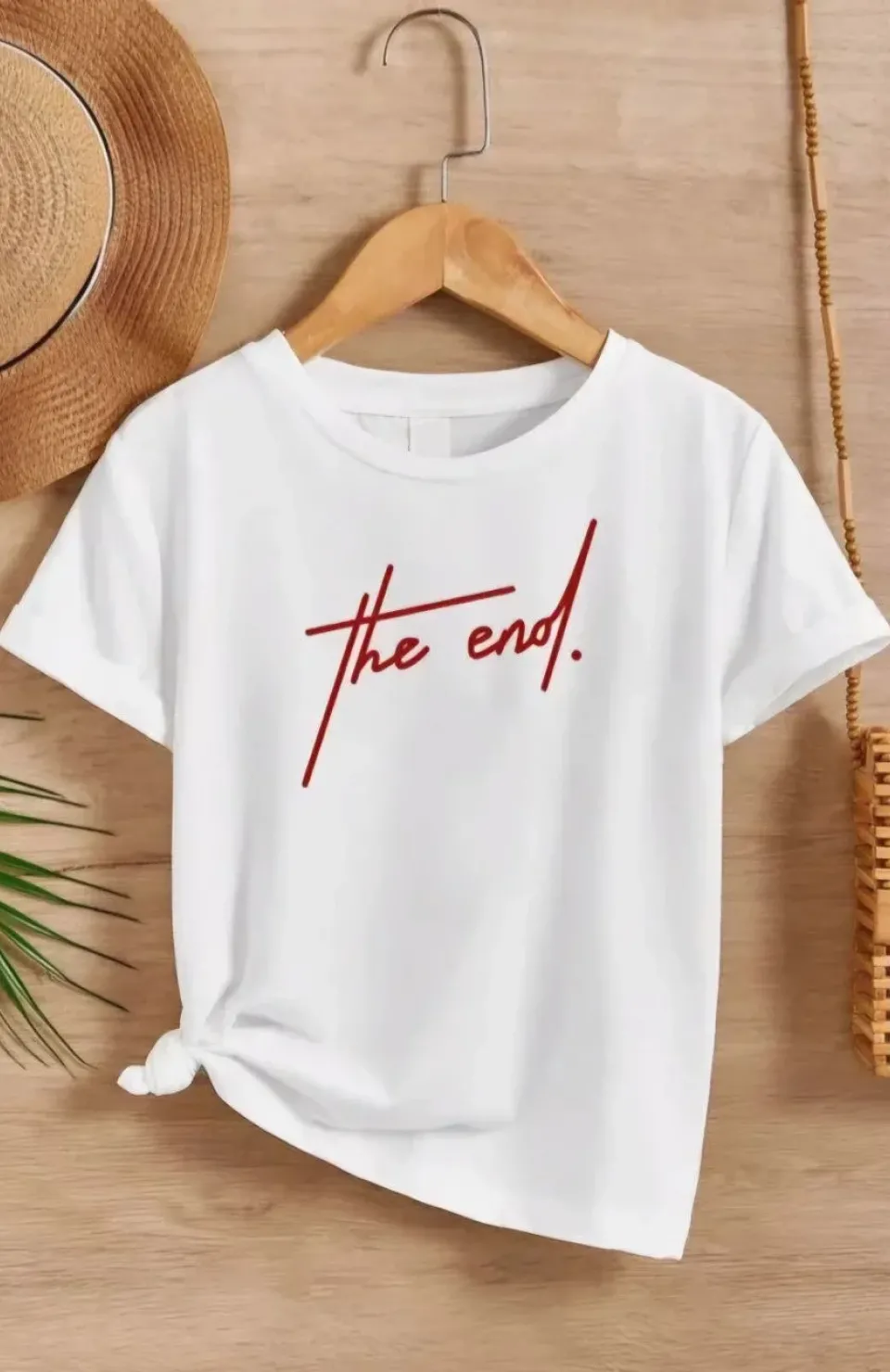 Çocuk Unisex Baskılı T-Shirt - Beyaz Somersan Giyim | Kadın, Erkek ve Çocuk Moda