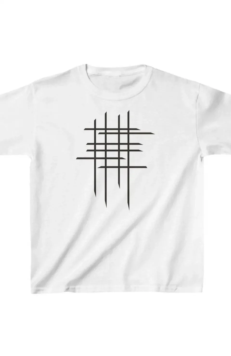 Çocuk Unisex Baskılı T-Shirt - Beyaz Somersan Giyim | Kadın, Erkek ve Çocuk Moda