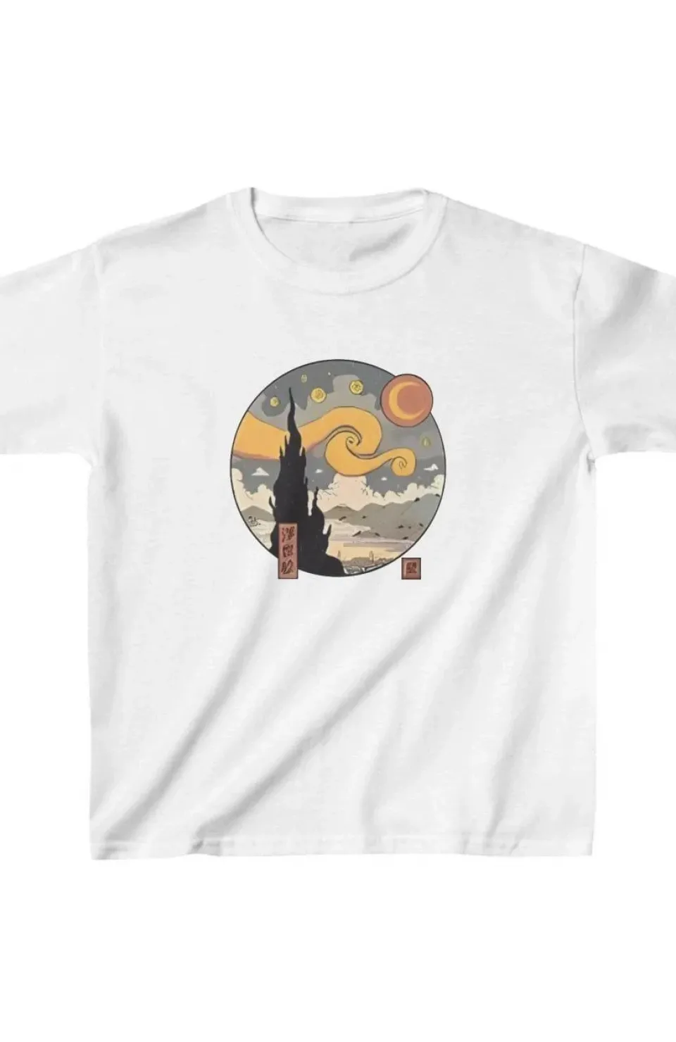 Çocuk Unisex Baskılı T-Shirt - Beyaz Somersan Giyim | Kadın, Erkek ve Çocuk Moda