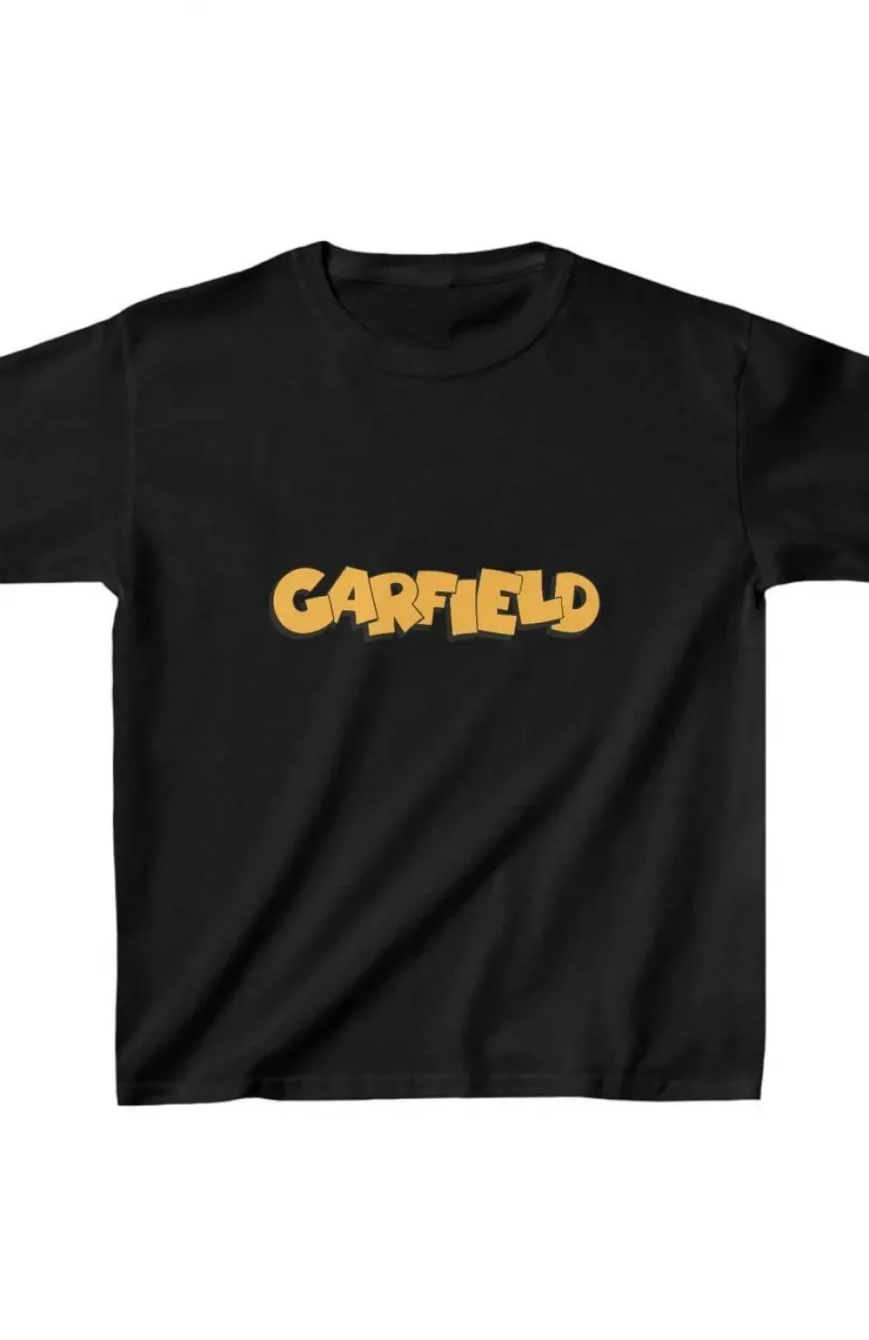 Çocuk Unisex Baskılı T-Shirt - Siyah