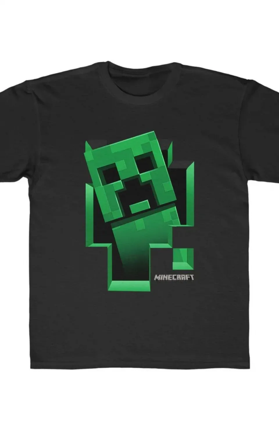 Çocuk Unisex Baskılı T-Shirt - Siyah