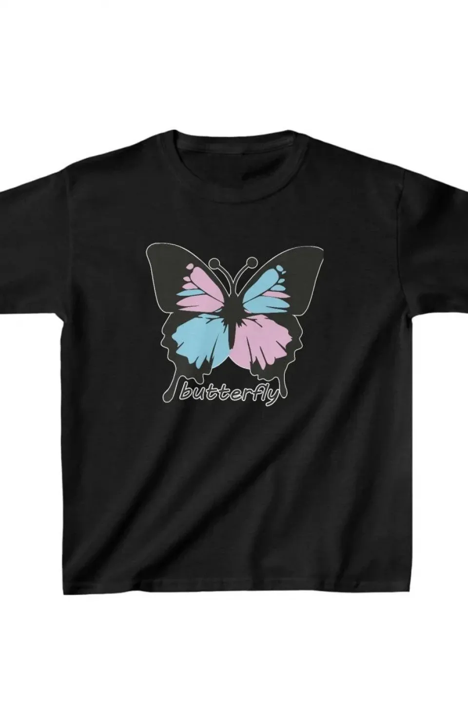 Çocuk Unisex Baskılı T-Shirt - Siyah Somersan Giyim | Kadın, Erkek ve Çocuk Moda