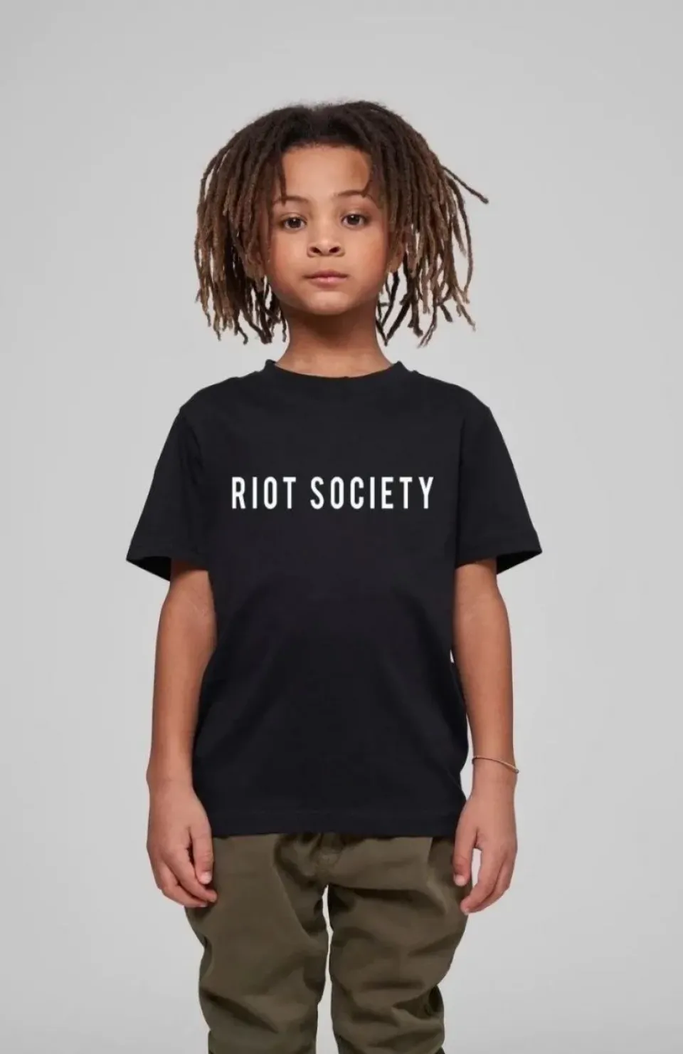 Çocuk Unisex Baskılı T-Shirt - Siyah Somersan Giyim | Kadın, Erkek ve Çocuk Moda