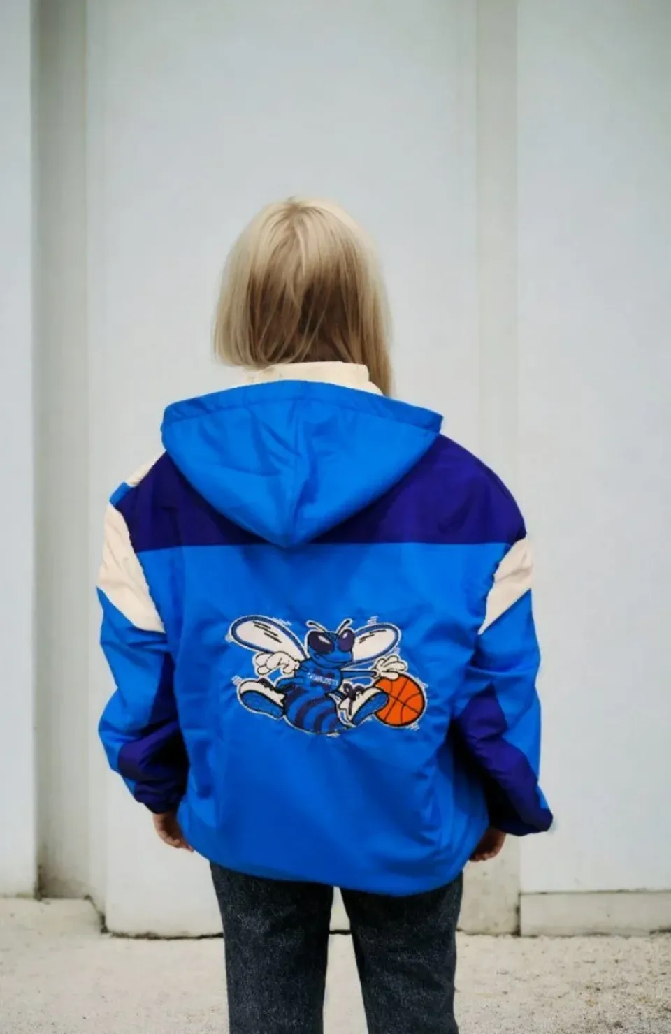 Kadın Yarım Fermuarlı İçi Astarlı Mont - Mavi