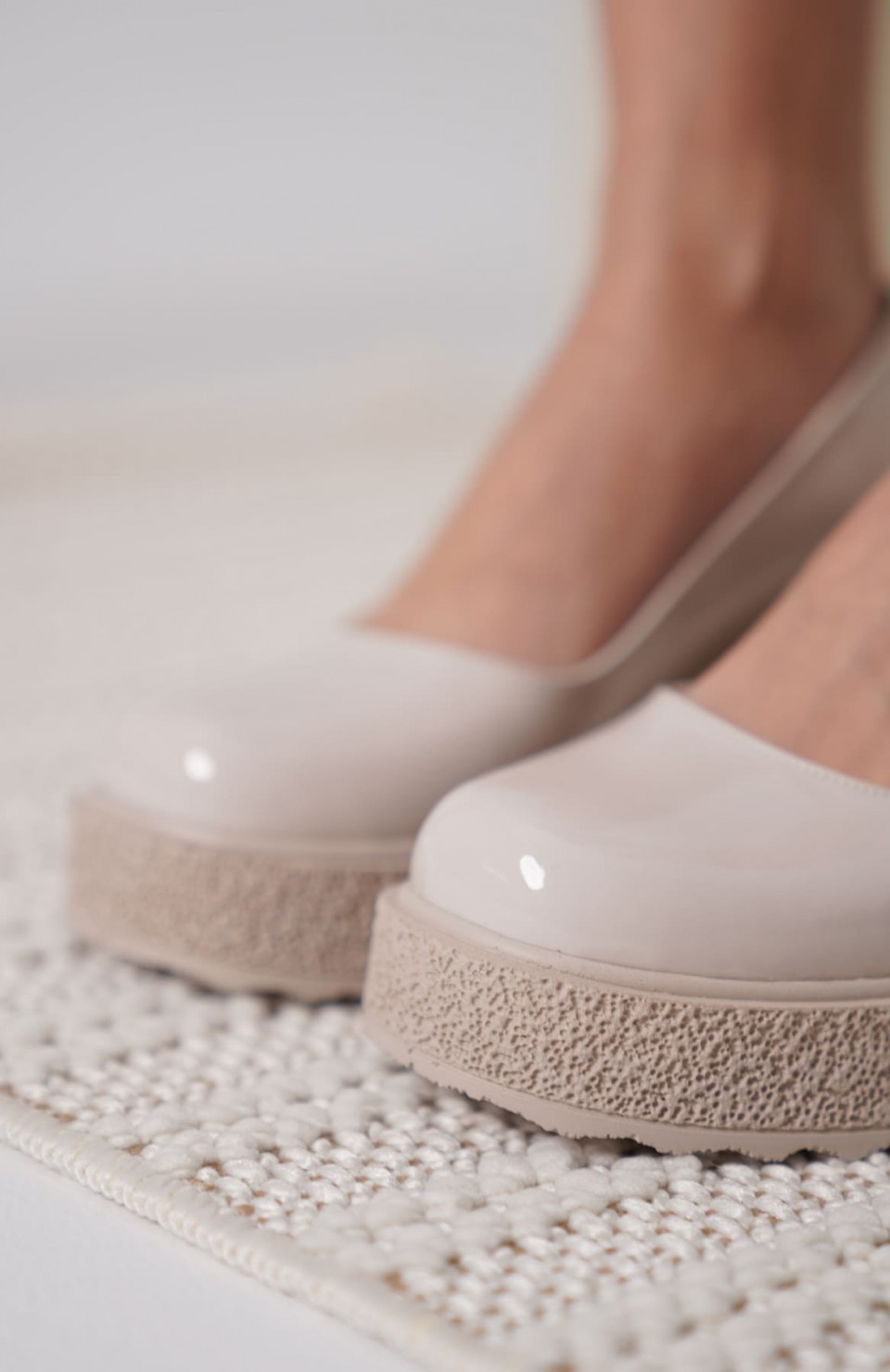 Kadın Bej Rugan Günlük Ayakkabı TR06MS04B Somersan Giyim | Kadın, Erkek ve Çocuk Moda